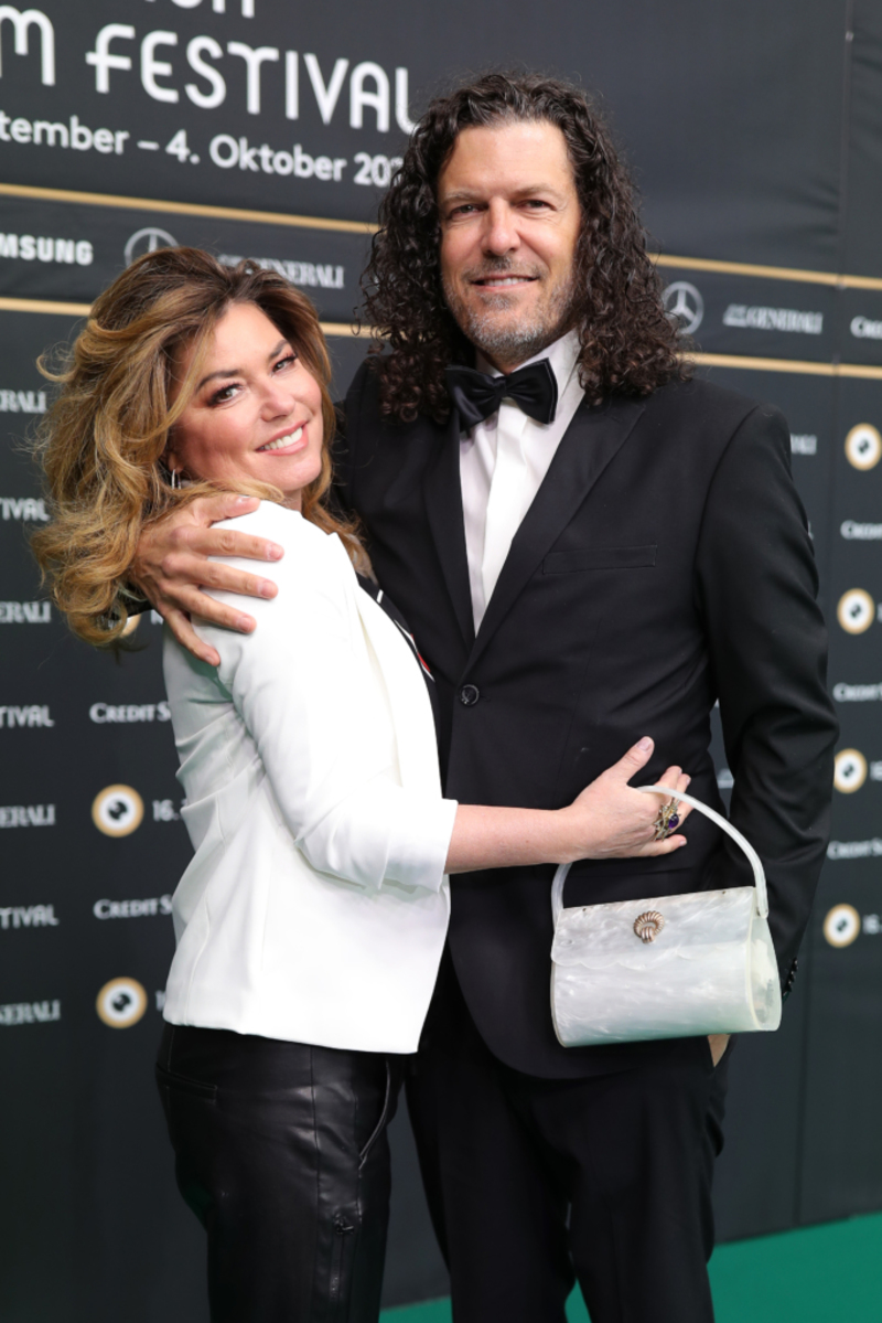 Shania Twain and Frédéric Thiébaud | Getty Images Photo by Andreas Rentz/Getty Images for ZFF
