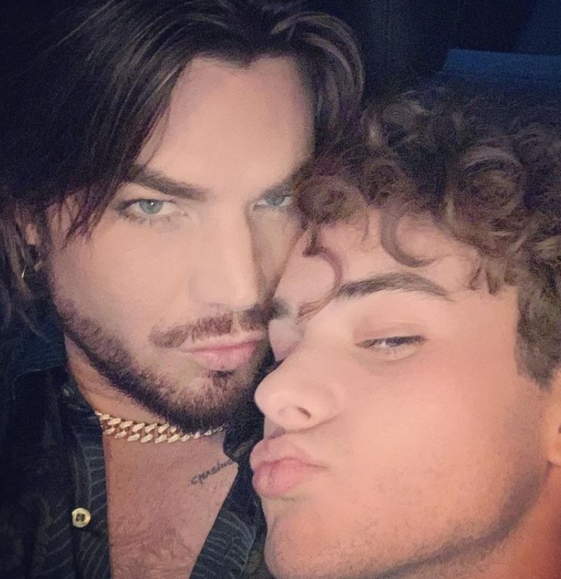 Adam Lambert & Javi Costa Polo | Instagram.com/adamlambert