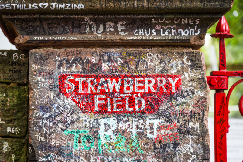 John Lennon Grew Up Near  Strawberry Fields | Alamy Stock Photo