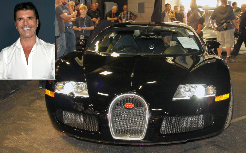 Simon Cowell - Bugatti Veyron $1.7 millones | Getty Images Photo by Frazer Harrison & Mike Moore