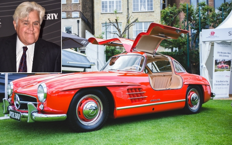 Jay Leno - Mercedes-Benz 300SL $1.8 millones | Getty Images Photo by Alberto E. Rodriguez & Martyn Lucy