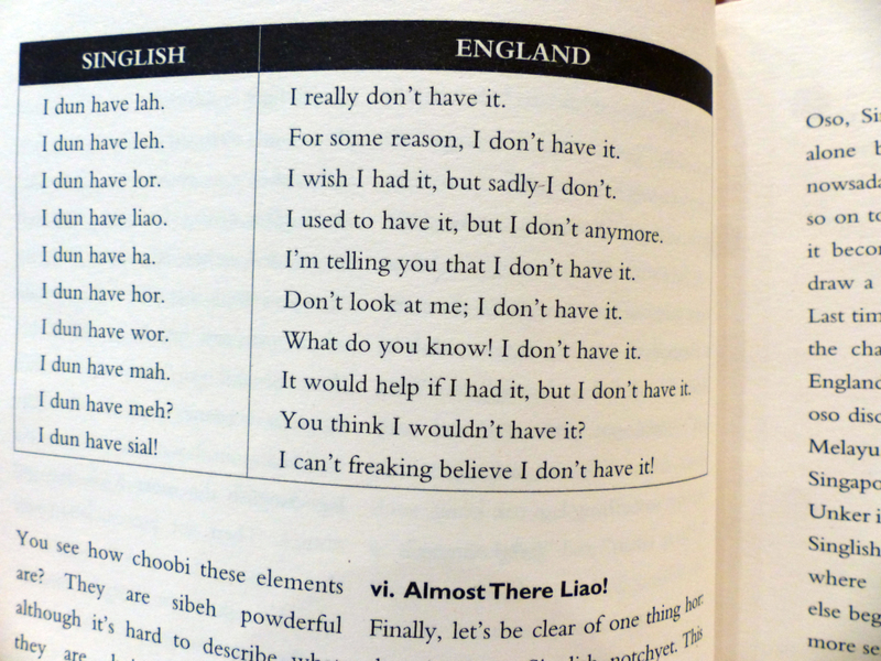 Not English. Singlish! | Alamy Stock Photo by Zubaidah Abdul Jalil/dpa picture alliance 