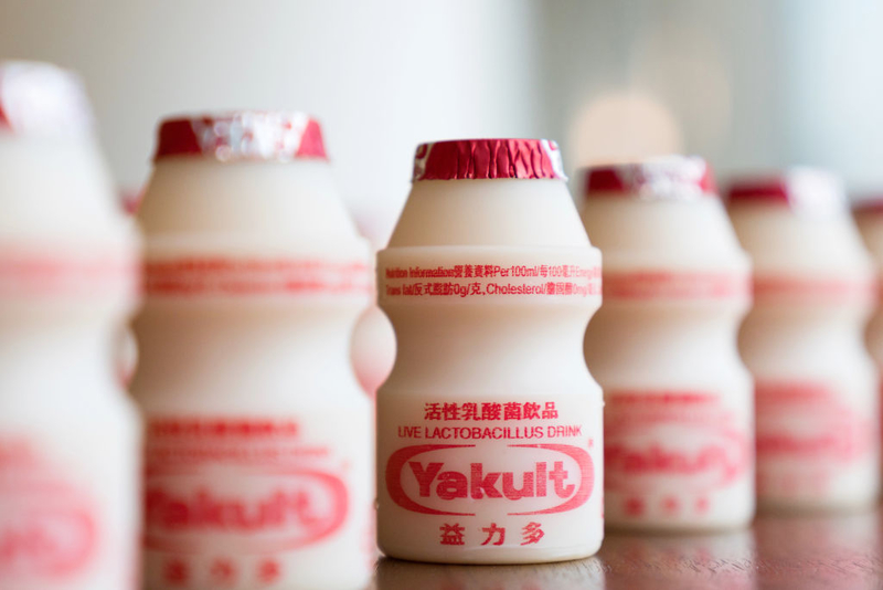 The Biggest Yakult Bottles in the World | Getty Images Photo by Justin Chin/Bloomberg 