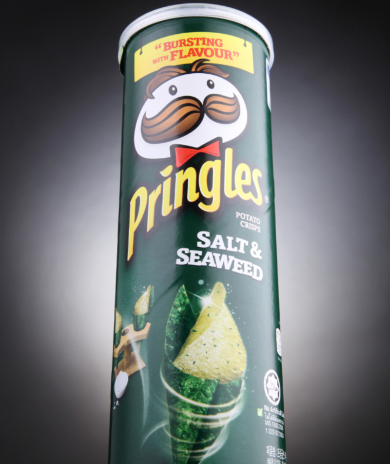 Interesting Pringle Flavors | Alamy Stock Photo by discpicture