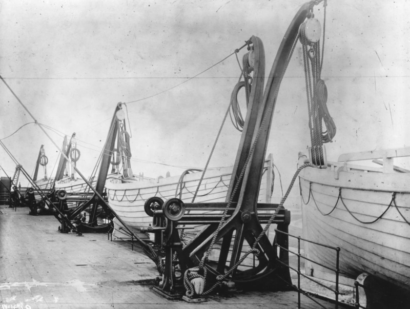 El simulacro del bote salvavidas que nunca sucedió | Getty Images Photo by Hulton Archive
