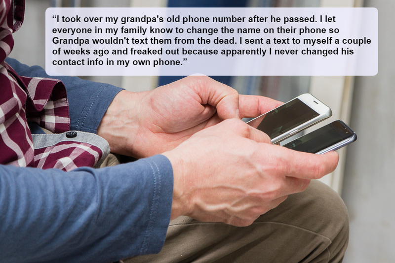 Text Messages From the Grave | Shutterstock