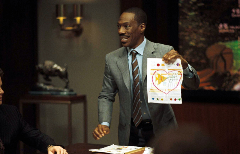 Eddie Murphy in Imagine That | Alamy Stock Photo by Photo12/7e Art/Bruce McBroom/Paramount Pictures/Nickelodeon Movies