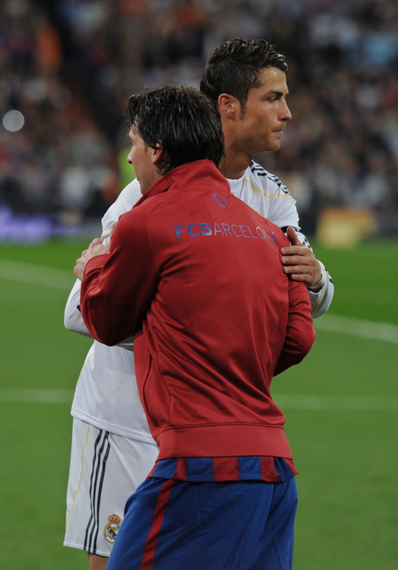 Ronaldo and Messi — Teammates | Getty Images Photo by Jasper Juinen