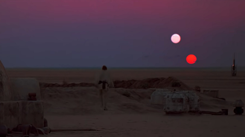 The Iconic Luke Skywalker Twin Sunset From “A New Hope” Revisited | Youtube.com/Star Wars UK