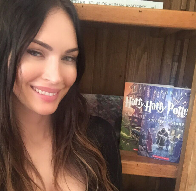 She Loves Harry Potter! | Instagram/@meganfox