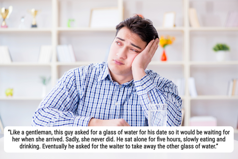 The Saddest Glass of Water Ever | Shutterstock
