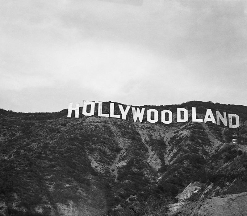 Hugh Hefner and the Hollywood Sign | Getty Images Credit: Bettmann / Contributor