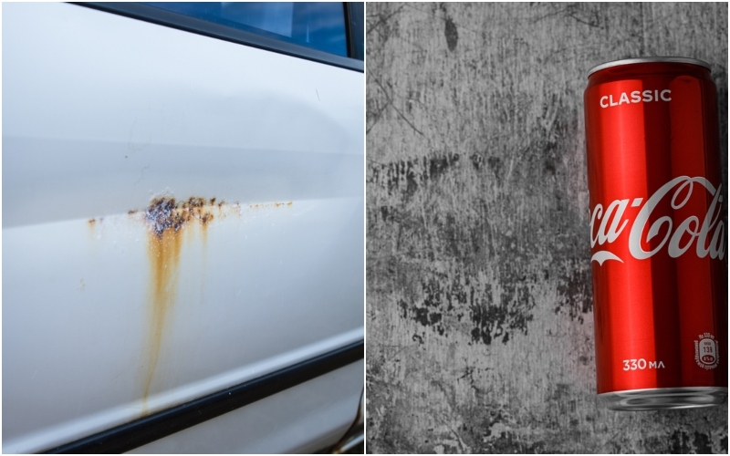 Apply Coca-Cola to Rust Stains | Shutterstock Photo by Zilvers & Bystrov