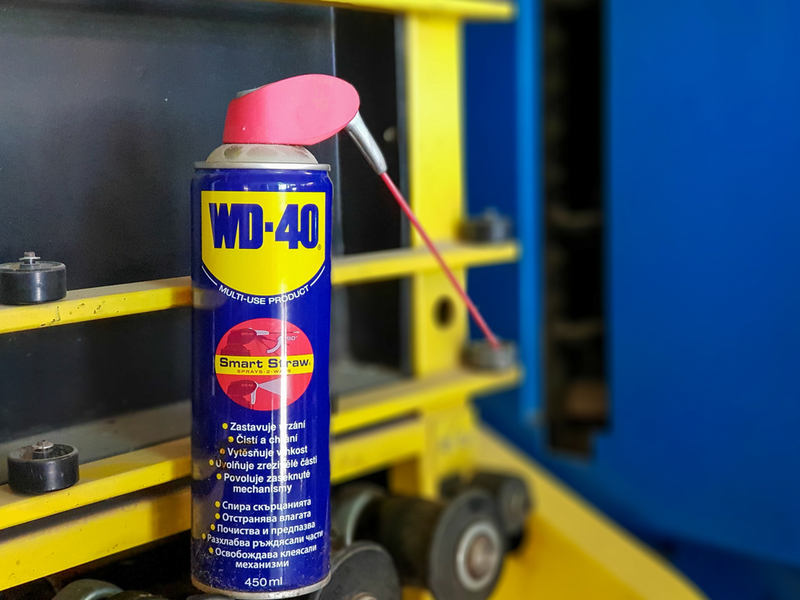 Spray WD-40 on Stubborn Stickers and Decals | Shutterstock Photo by Benedek Alpar