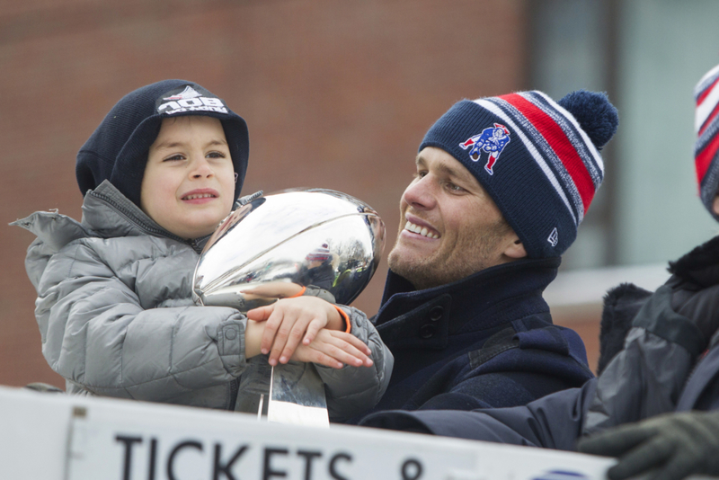 Tom Brady Is an Epic Dad | Getty Images Photo by Scott Eisen