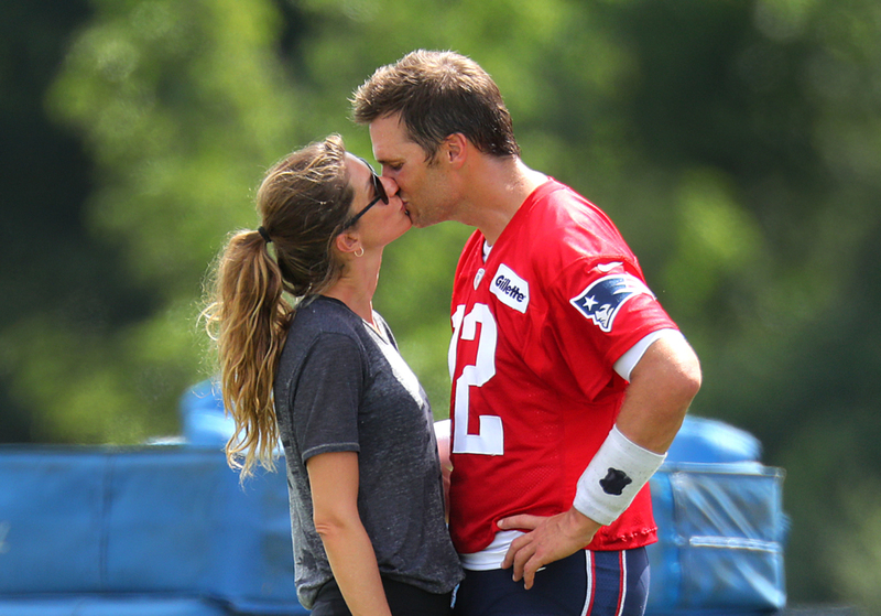We Almost Cried After What Tom Said About Gisele | Getty Images Photo by John Tlumacki/The Boston Globe