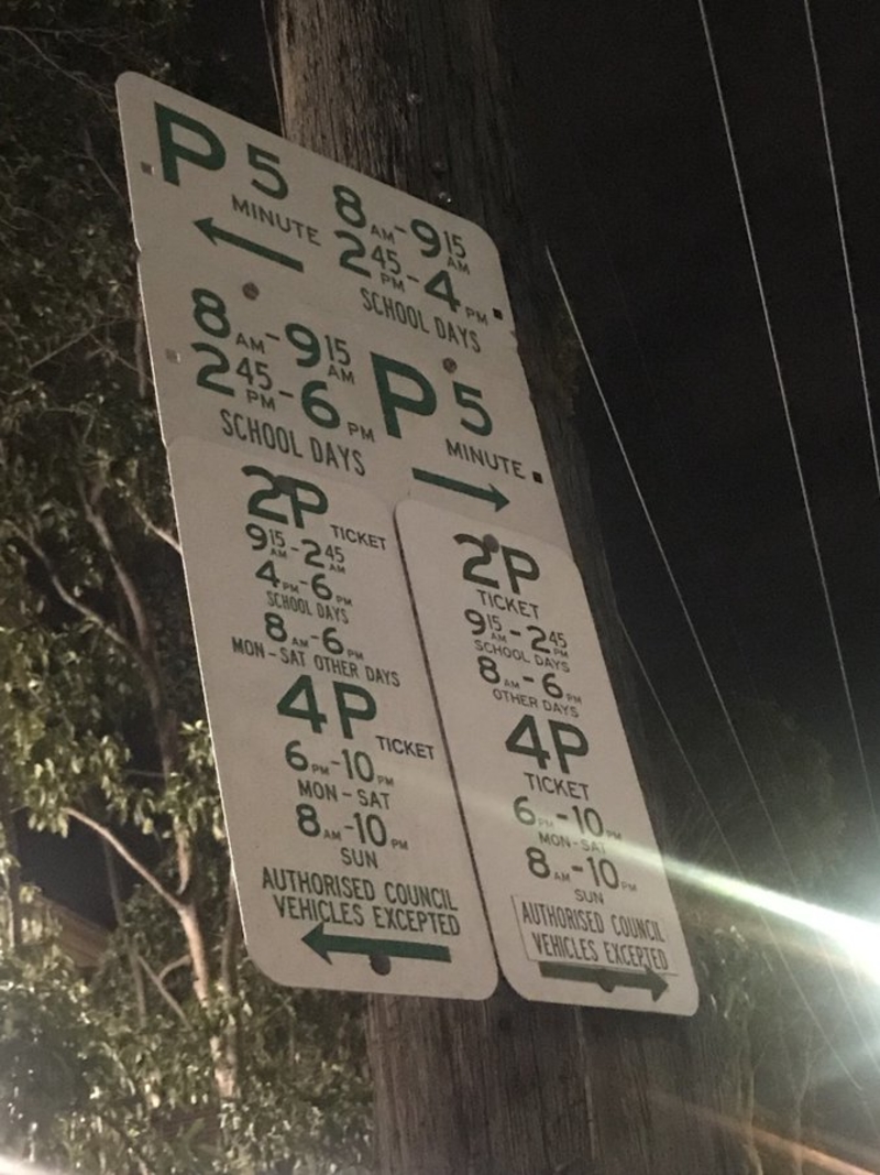 Parking in Australia | Twitter/@Dean_Nye