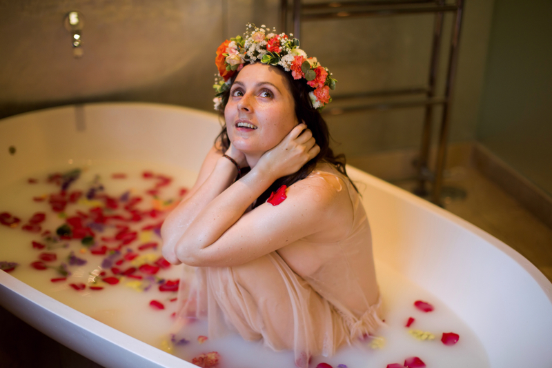 A Milk Bath for the Bride | Shutterstock