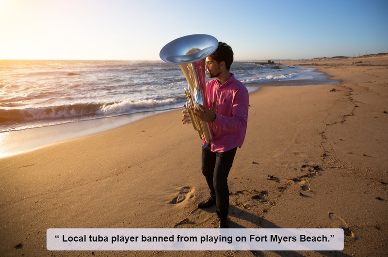 In Fact, We’re Banning You From Playing the Tuba Anywhere | Shutterstock