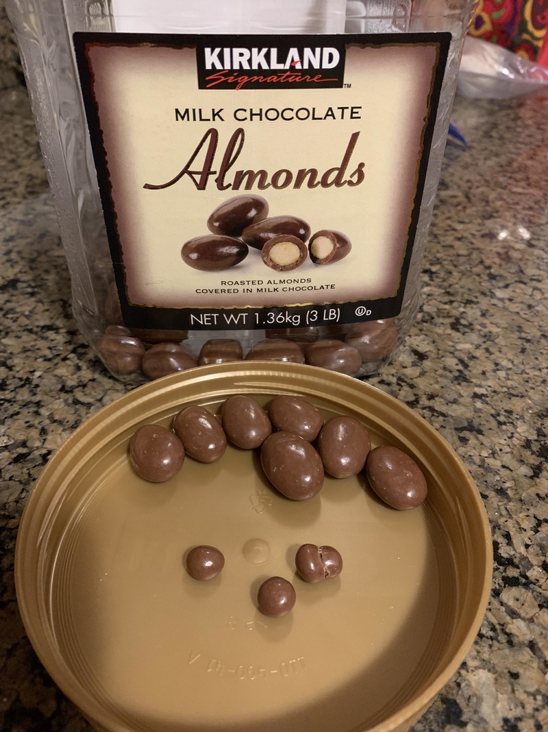 Chocolate Almonds | Reddit.com/mixxastr