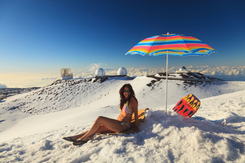 There's Snow in Hawaii | Alamy Stock Photo by Design Pics Inc/Stuart Westmorland