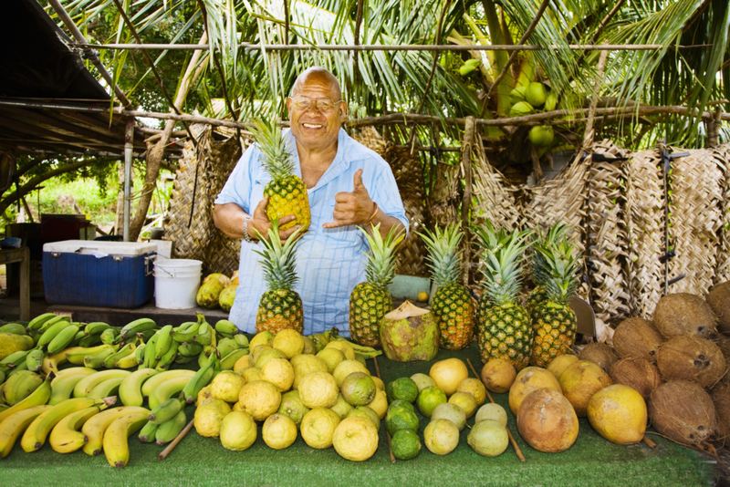 ¡Fruta fresca y gratis para todos! | Getty Images Photo by Ed Freeman
