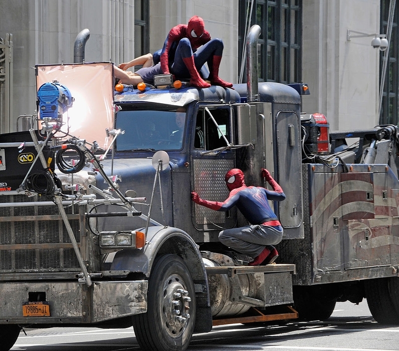 Spidey Stunts | Getty Images Photo by Bobby Bank