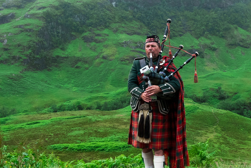 Bagpipes Originated in Scotland | Shutterstock
