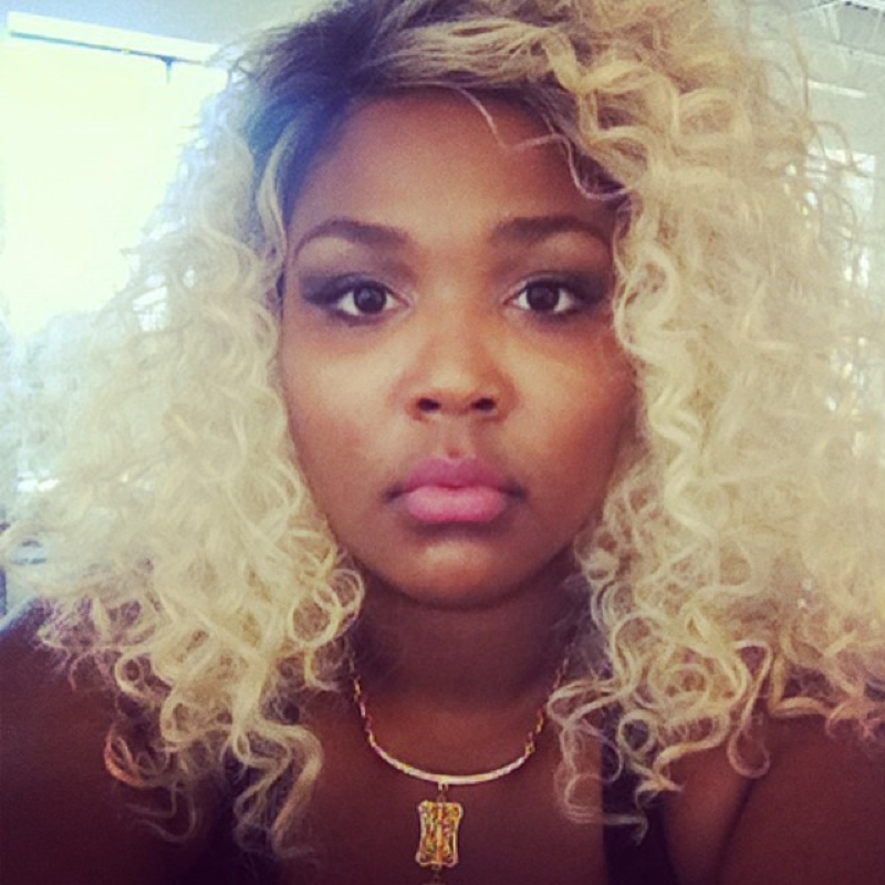 Lizzo Goes Blonde | Instagram/@lizzobeeating