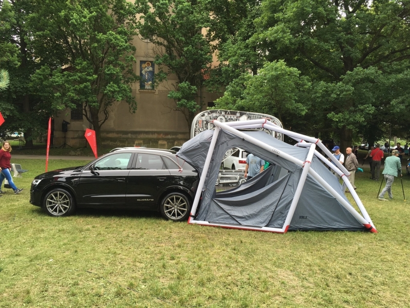 The Tent Car | Twitter/@AudiCzechRep