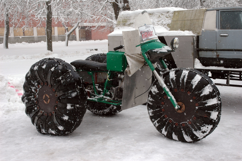 Snowy Rider | Alamy Stock Photo