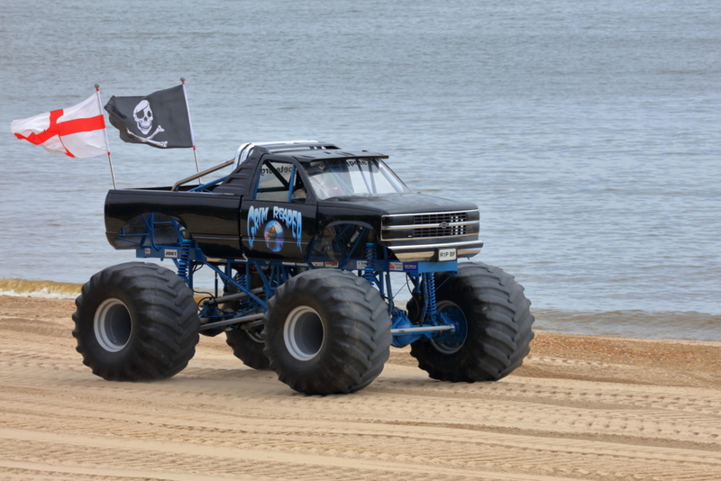 The Grimmest Monster Truck Ever | Alamy Stock Photo