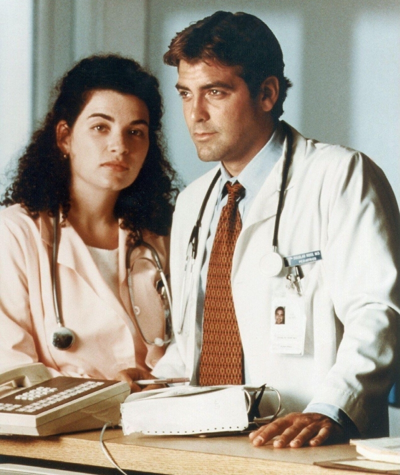 George Clooney on “ER” | Alamy Stock Photo by AJ Pics 