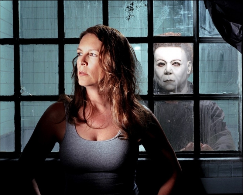 Jamie Lee Curtis on “Halloween: Resurrection” | MovieStillsDB Photo by jasonhart/production studio