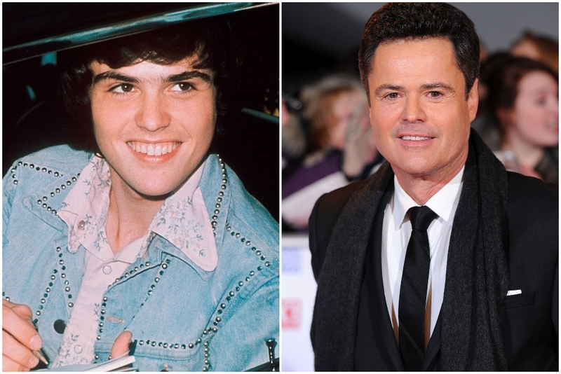 Donny Osmond (Años 1970) | Getty Images Photo by Michael Putland & Alamy Stock Photo