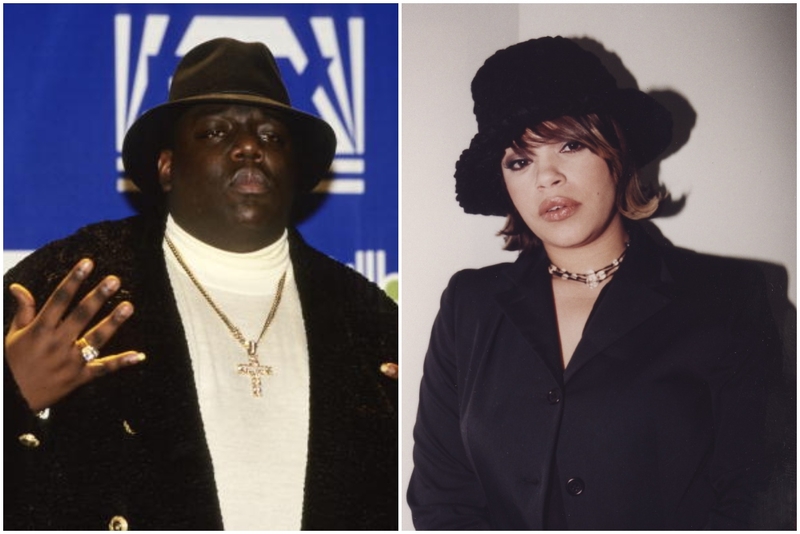 Notorious B.I.G and Faith Evans | Getty Images Photo by Raymond Boyd/Michael Ochs Archives & Larry Busacca/WireImage