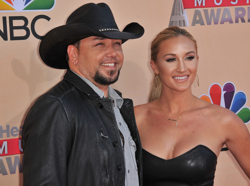Jason Aldean and Brittany Kerr | Alamy Stock Photo