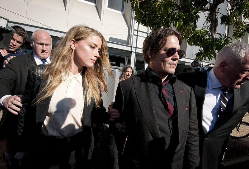 Amber Heard and Johnny Depp | Getty Images Photo by Robert Shakespeare/Fairfax Media 