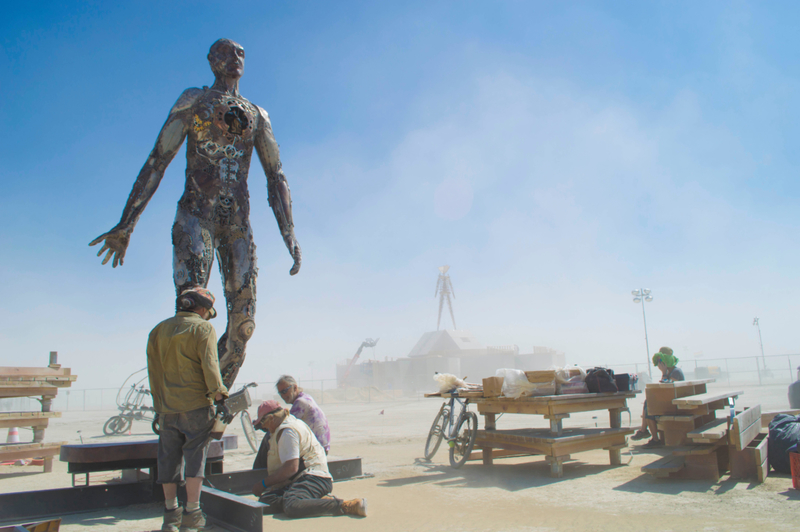 Geld tut der Burning Man Community nichts gutes | Alamy Stock Photo by BLM Photo
