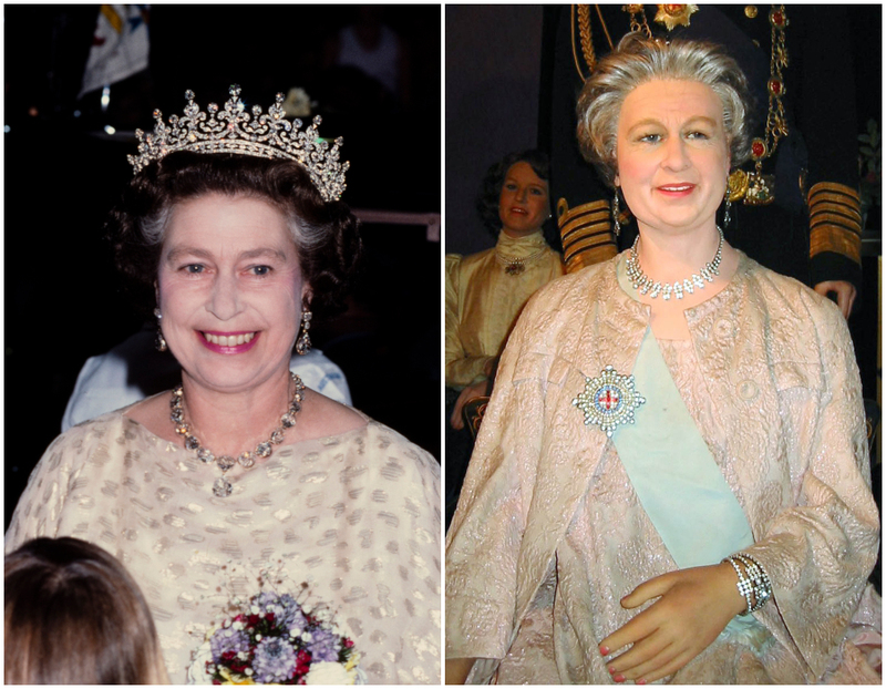 Queen Elizabeth II | Getty Images Photo by David Levenson & Shutterstock Editorial Photo by Alban Donohoe