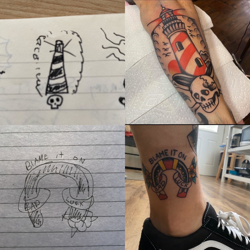 From Doodles to Tattoos | Reddit.com/OutbackBrah