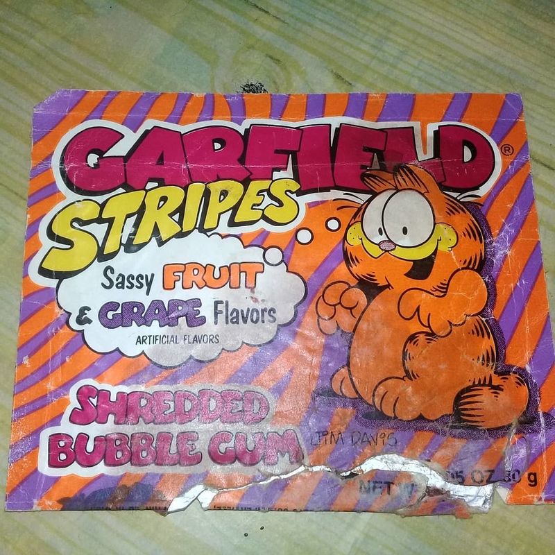 Garfield Shredded Bubble Gum | Instagram/@laloncheradelrecuerdo