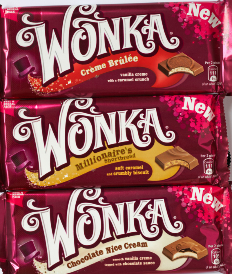 Wonka Bars | Alamy Stock Photo by Carolyn Jenkins