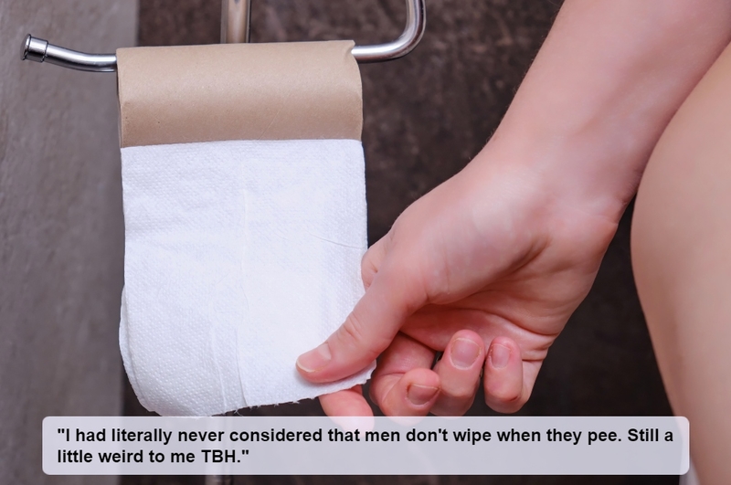 Men Don't Wipe? | Shutterstock 