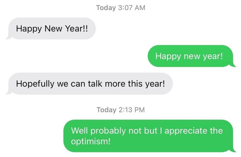 Not-So-Happy New Year | Instagram/@textsfromyourex