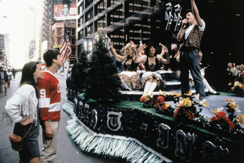 Ferris Bueller Crashing the Parade in “Ferris Bueller’s Day Off” | MovieStillsDB