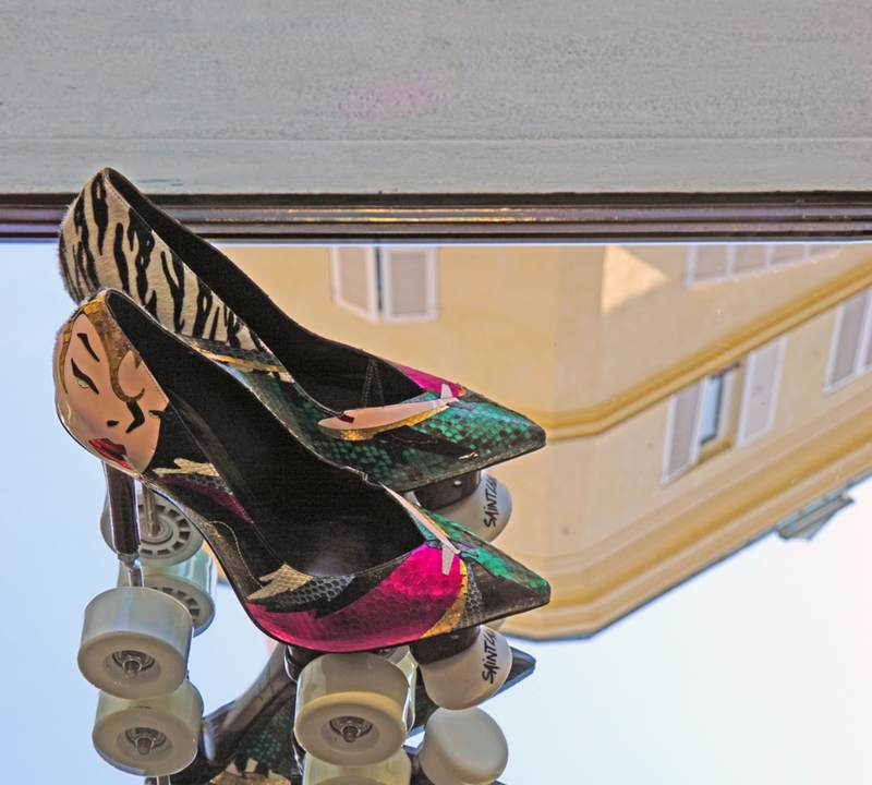 High-Heeled Roller Skates | Shutterstock
