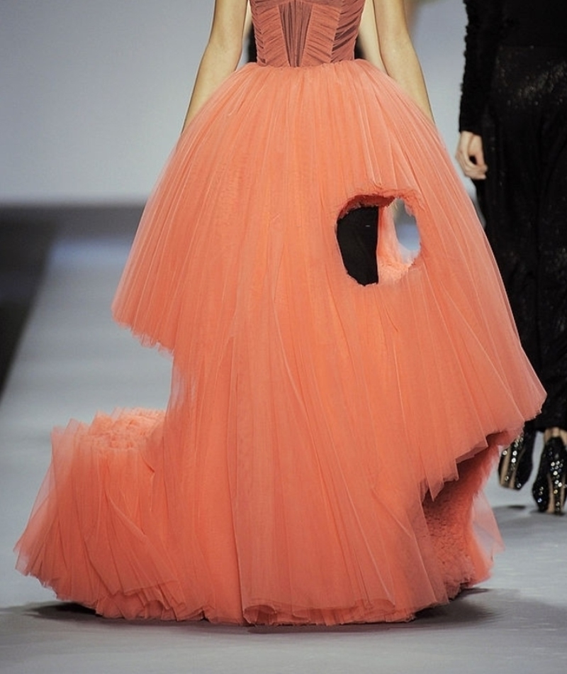 Chainsaw Couture | Getty Images Photo by Karl Prouse/Catwalking