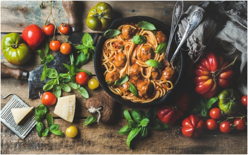„Italienisches“ Essen | Shutterstock