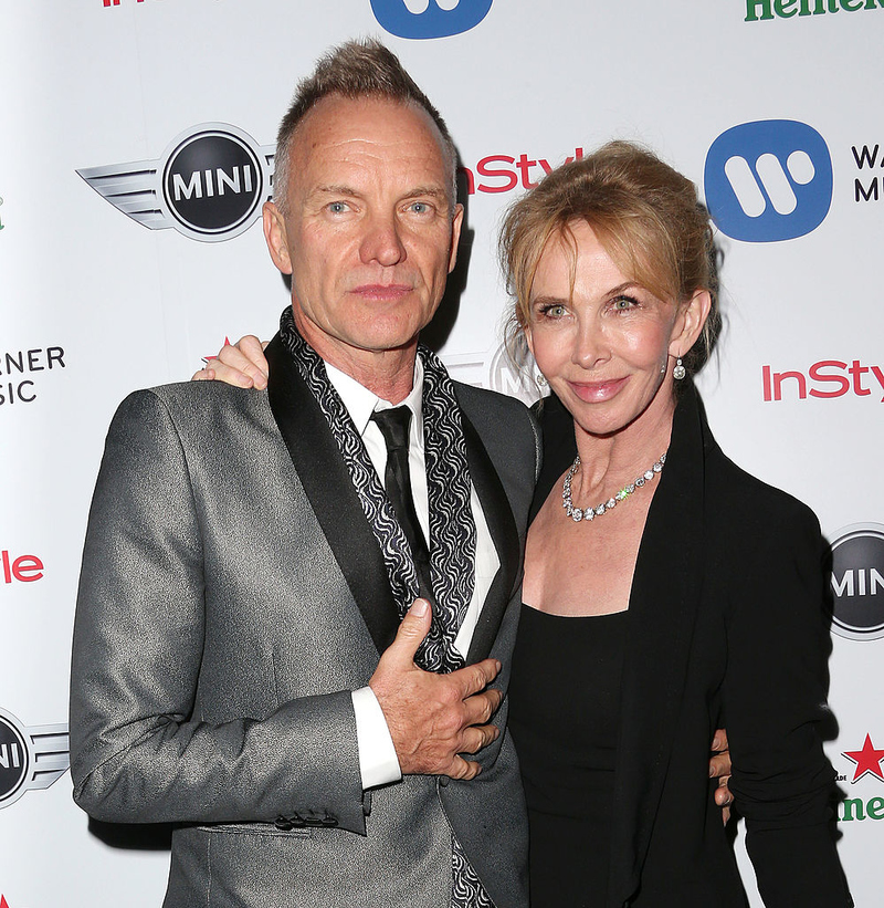 Sting und Trudie Styler | Getty Images Photo by Frederick M. Brown